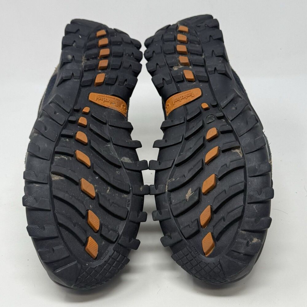 Timberland Pro Mudsill Steel Toe Work Shoes Mens 7.5 Blue Gray Suede Lace Up - Picture 16 of 16